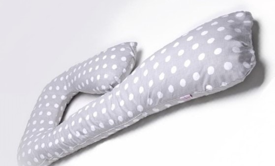 SuperMami 7 poduszka dla kobiet w ciąży wzór Grochy