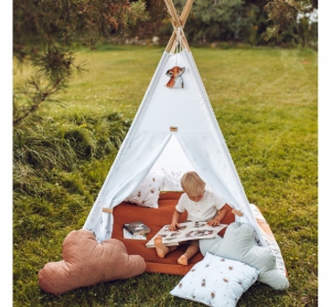 BabySteps Namiot Tipi Nature + 4 poduszki