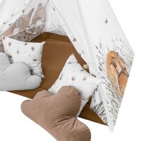 BabySteps Namiot Tipi Fox + 4 poduszki